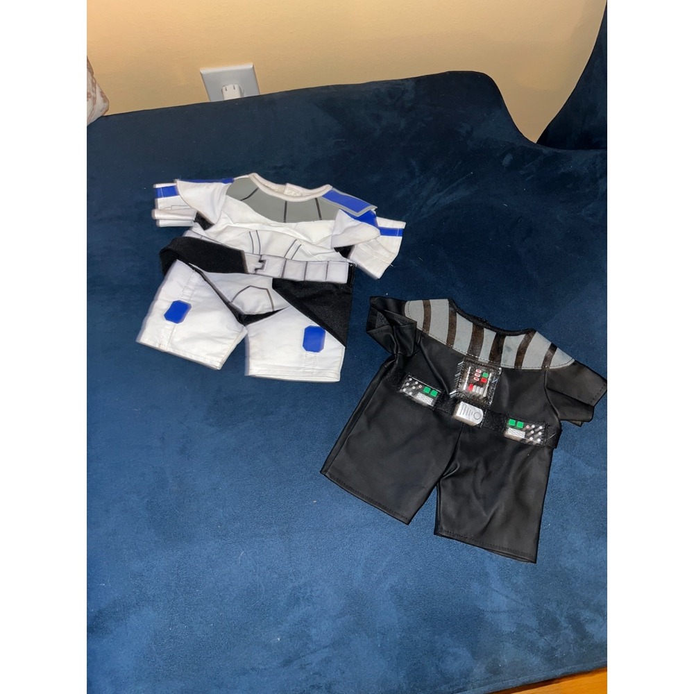 Build A Bear Workshop BABW Star Wars Clone Trooper and Darth Vader Outfit